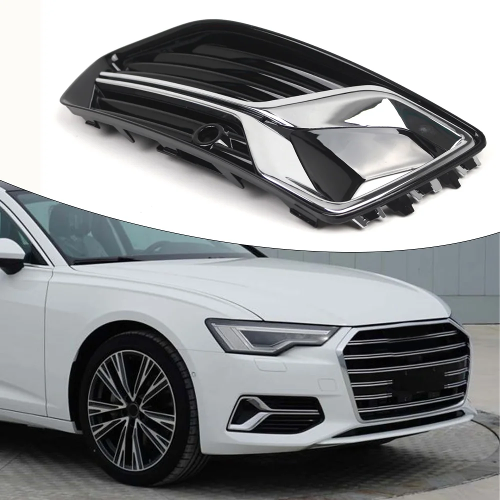 For A6 C8 Saden 2019-2023 Front Fog Light Bumper Grille Trim Vent 4K0807648D 4K0807647D 4K0807647 Auto Parts Replacement
For A6 C8 Saden 2019-2023 Front Fog Light Bumper Grille Trim Vent 4K0807648D 4K0807647D 4K0807647 Auto Parts Replacement