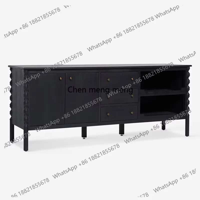 RR French retro style solid wood TV cabinet, living room home storage locker, American style, high style
RR French retro style solid wood TV cabinet, living room home storage locker, American style, high style