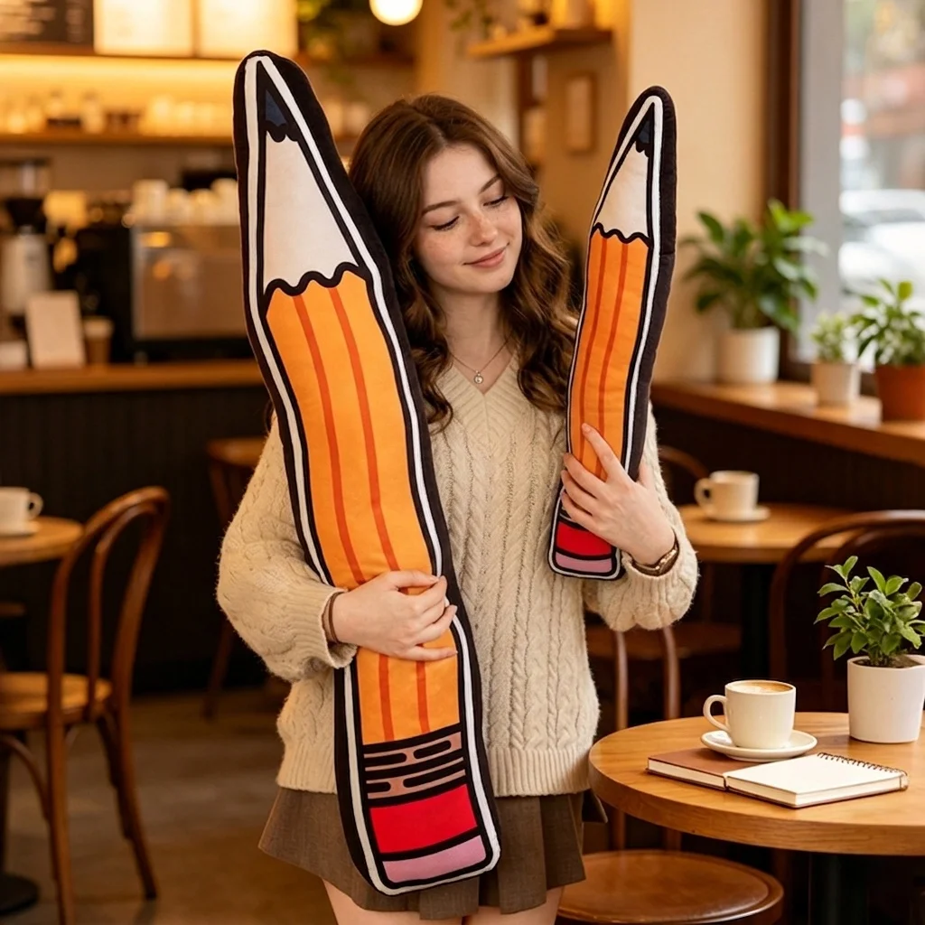 Pencil Stationery Plush Pillow Soft Sofa Cushion Adorably Home Decor Toy Comfortable Accompany Sleep Toy Creative Birthday Gift
Pencil Stationery Plush Pillow Soft Sofa Cushion Adorably Home Decor Toy Comfortable Accompany Sleep Toy Creative Birthday Gift