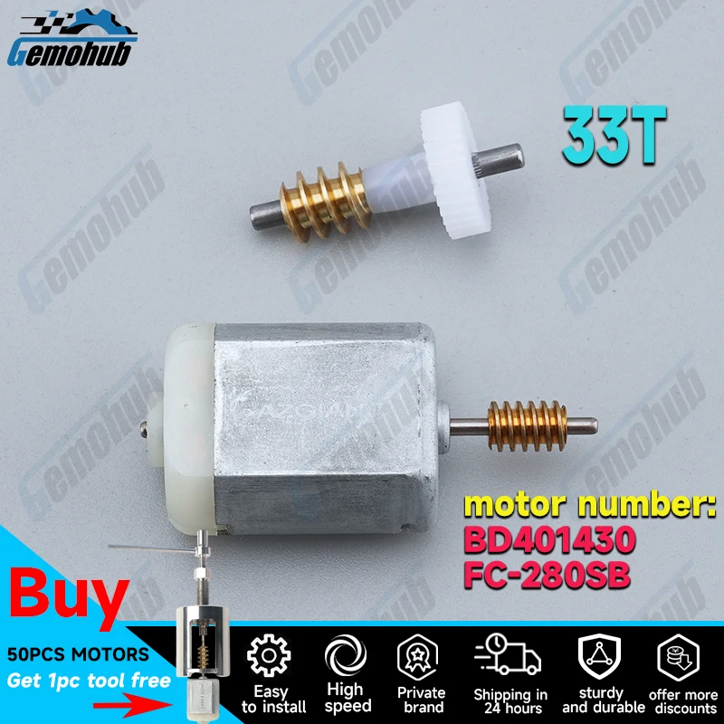 Gemohub 33T BD401430 FC-280SB For Lincoln MKC Ford Explorer Mustang MK6 F150 MK13 Auto Side Mirror Folding Motor Repair Gear Kit
Gemohub 33T BD401430 FC-280SB For Lincoln MKC Ford Explorer Mustang MK6 F150 MK13 Auto Side Mirror Folding Motor Repair Gear Kit