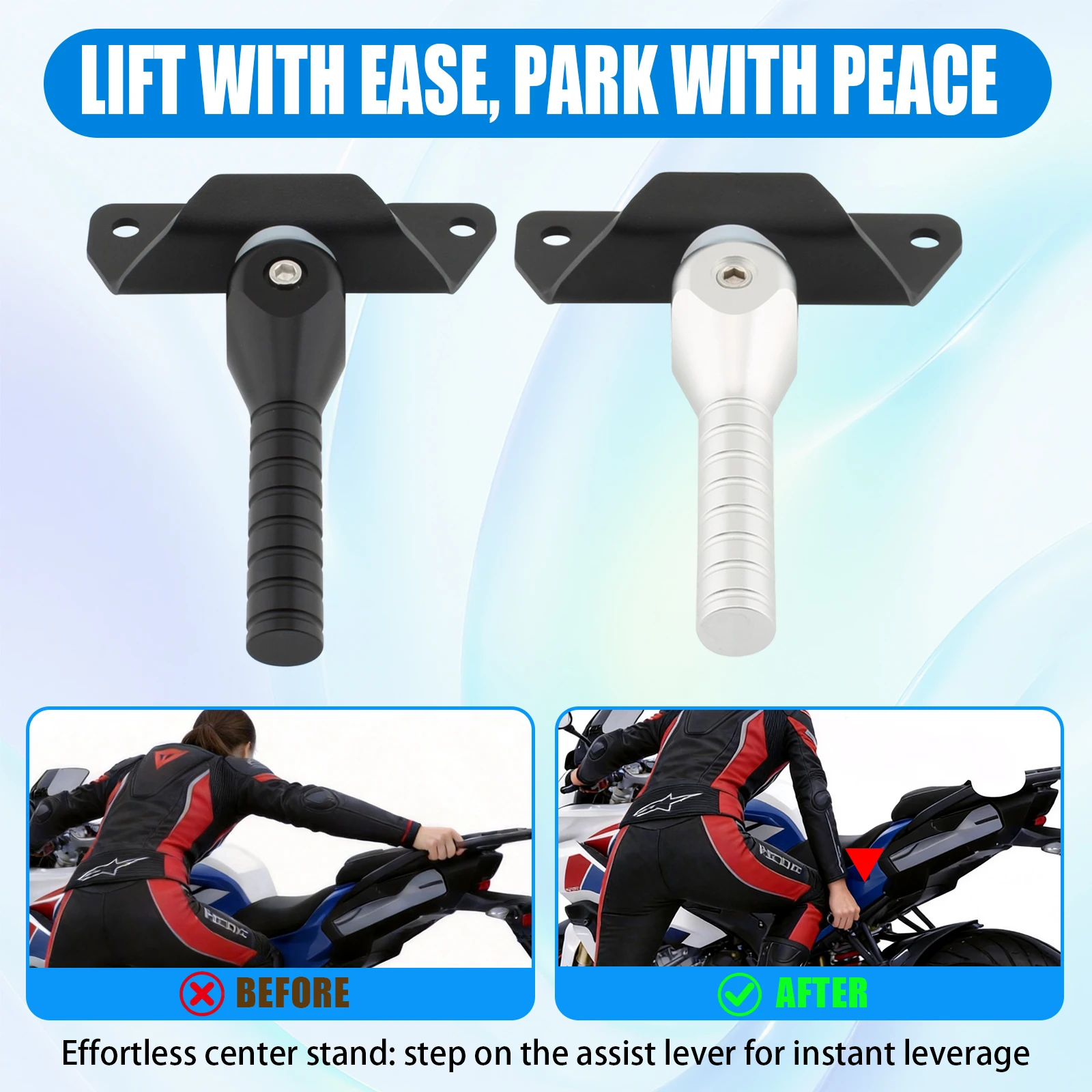 For BMW S 1000XR S1000 XR S1000XR 2020-2026 Motorcycle Lifting Lever Assist Bar Lifting Handle Mould Folded Jack-up Handle 1Pcs
For BMW S 1000XR S1000 XR S1000XR 2020-2026 Motorcycle Lifting Lever Assist Bar Lifting Handle Mould Folded Jack-up Handle 1Pcs