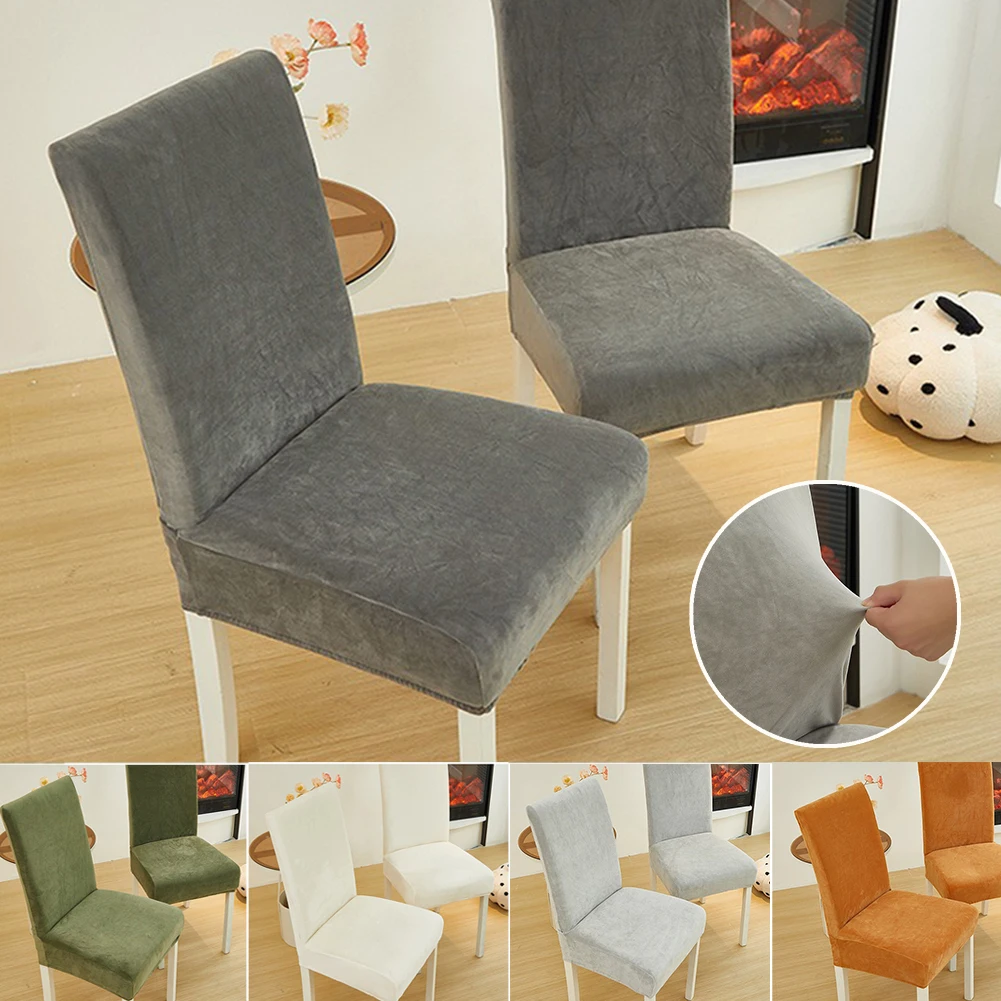 Thick Velvet Chair Covers Soft Chair Seat Covers Plain Spandex Chair Protector Banquet Office Solid color Removable Restaurant
Thick Velvet Chair Covers Soft Chair Seat Covers Plain Spandex Chair Protector Banquet Office Solid color Removable Restaurant