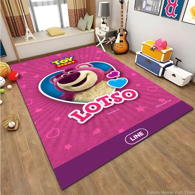 Disney Strawberry Bear Lotso Cartoon Pink Carpet Home Living Room Children's Bedroom Decor Sofa Bathroom Non-Slip Kids Floor Mat
Disney Strawberry Bear Lotso Cartoon Pink Carpet Home Living Room Children's Bedroom Decor Sofa Bathroom Non-Slip Kids Floor Mat