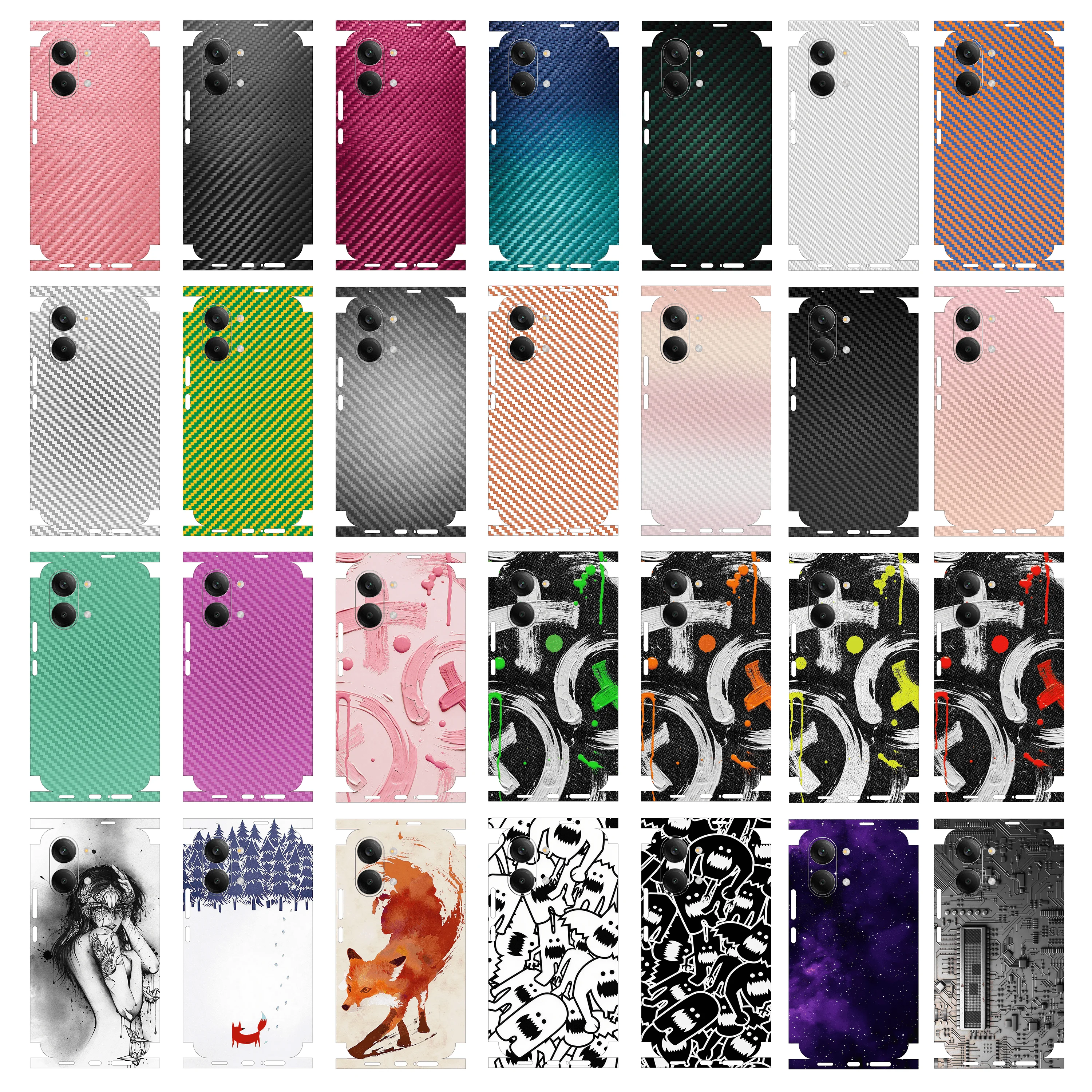 Skin Wrap sticker for Xiaomi POCO X8PRO/X8/X7PRO MAX Turbo5 max Decal Skin Back Film Cover Wrap Sticker
Skin Wrap sticker for Xiaomi POCO X8PRO/X8/X7PRO MAX Turbo5 max Decal Skin Back Film Cover Wrap Sticker