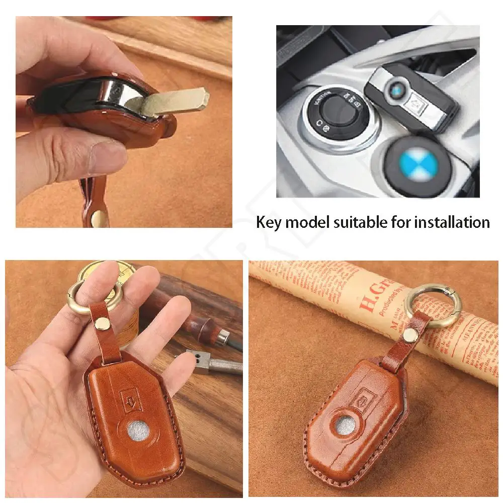 Fits for BMW K1600GT K1600GTL K1600 Bagger Grand America 2014-2023 Motorcycle Remote Key Leather Cover Case Fashion Keychains
Fits for BMW K1600GT K1600GTL K1600 Bagger Grand America 2014-2023 Motorcycle Remote Key Leather Cover Case Fashion Keychains