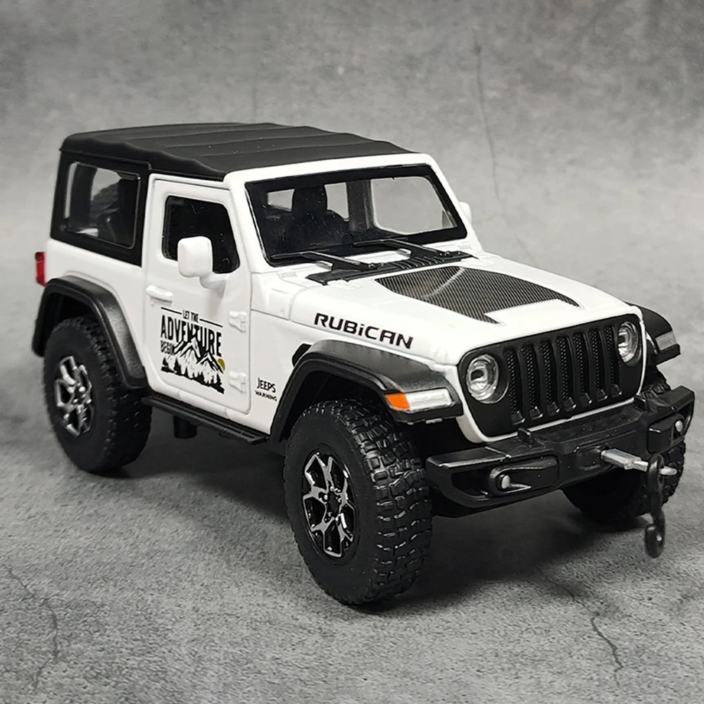 1:32 Wrangler Diecast Alloy Off Road Vehicles Model Toys Car Rubber Tires Doors Opened Front Wheel Steering Interactive Ornament
1:32 Wrangler Diecast Alloy Off Road Vehicles Model Toys Car Rubber Tires Doors Opened Front Wheel Steering Interactive Ornament