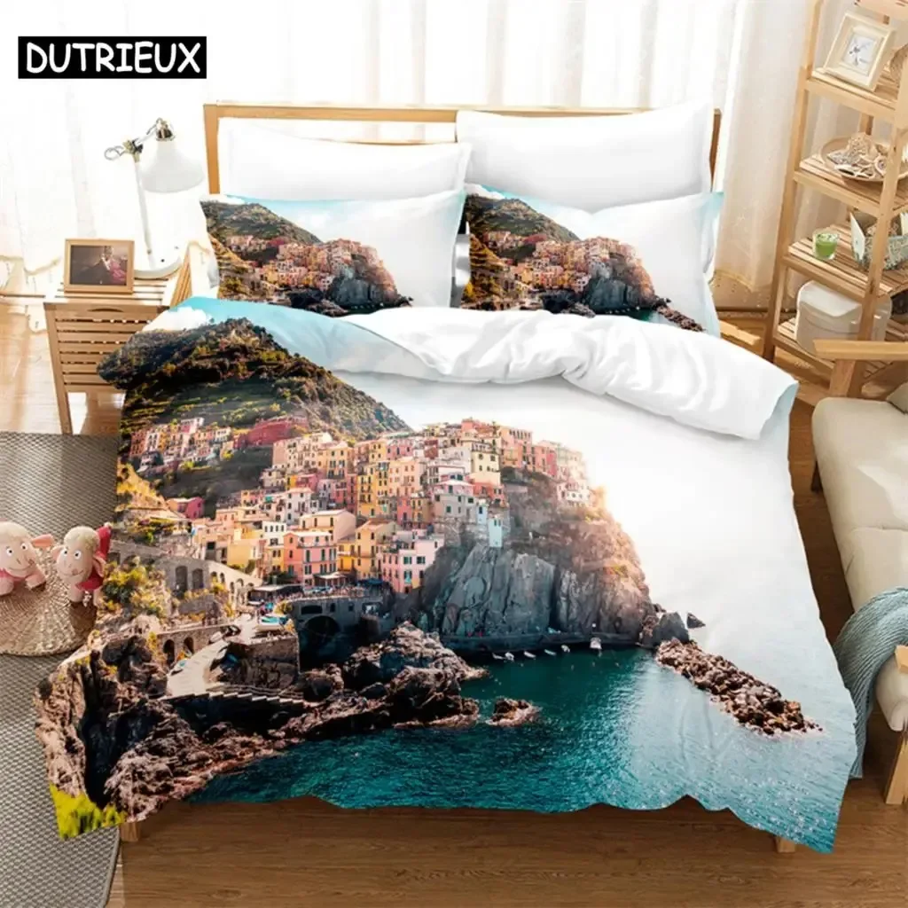 Beautiful Coastline City Bedding Set Duvet Cover Set 3d Bedding Digital Printing Bed Linen Queen Size Bed Set Fashion Design
Beautiful Coastline City Bedding Set Duvet Cover Set 3d Bedding Digital Printing Bed Linen Queen Size Bed Set Fashion Design