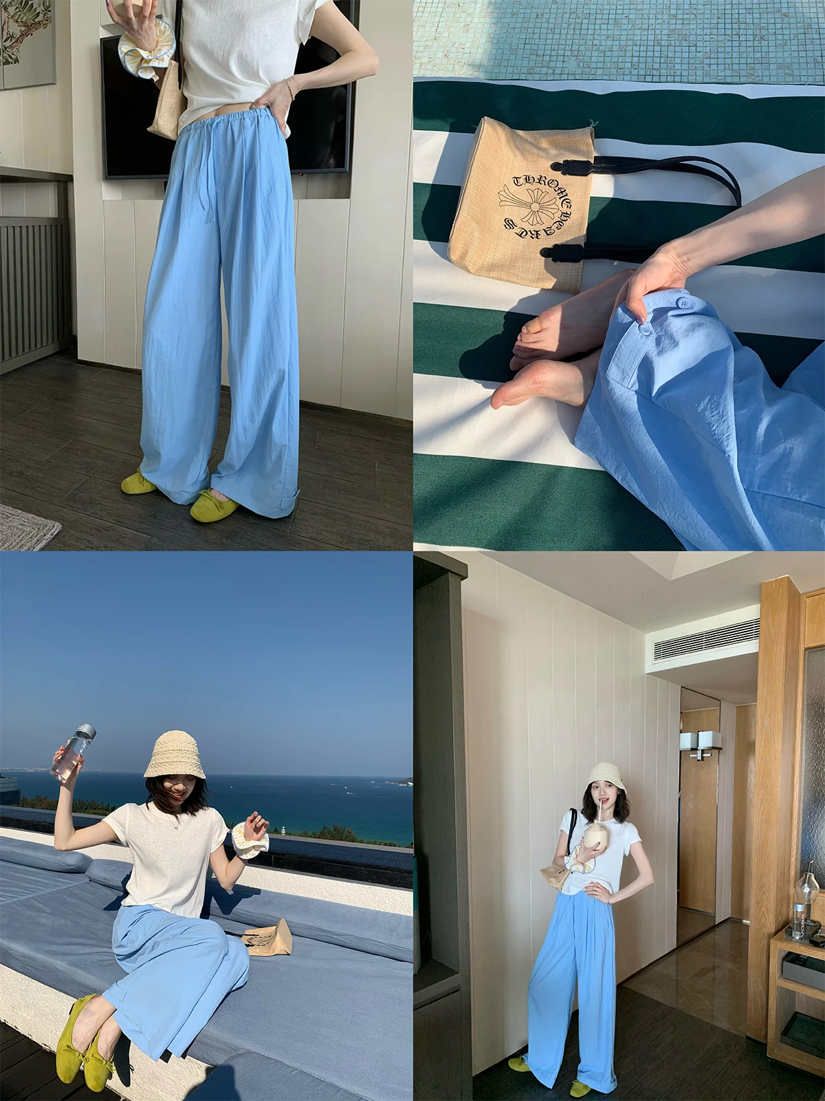 Ultra Comfortable Adjustable Waist Air Conditioning Summer Casual Pants Loose Fit Nylon Fabric Slimming Effect Sun Protection
Ultra Comfortable Adjustable Waist Air Conditioning Summer Casual Pants Loose Fit Nylon Fabric Slimming Effect Sun Protection