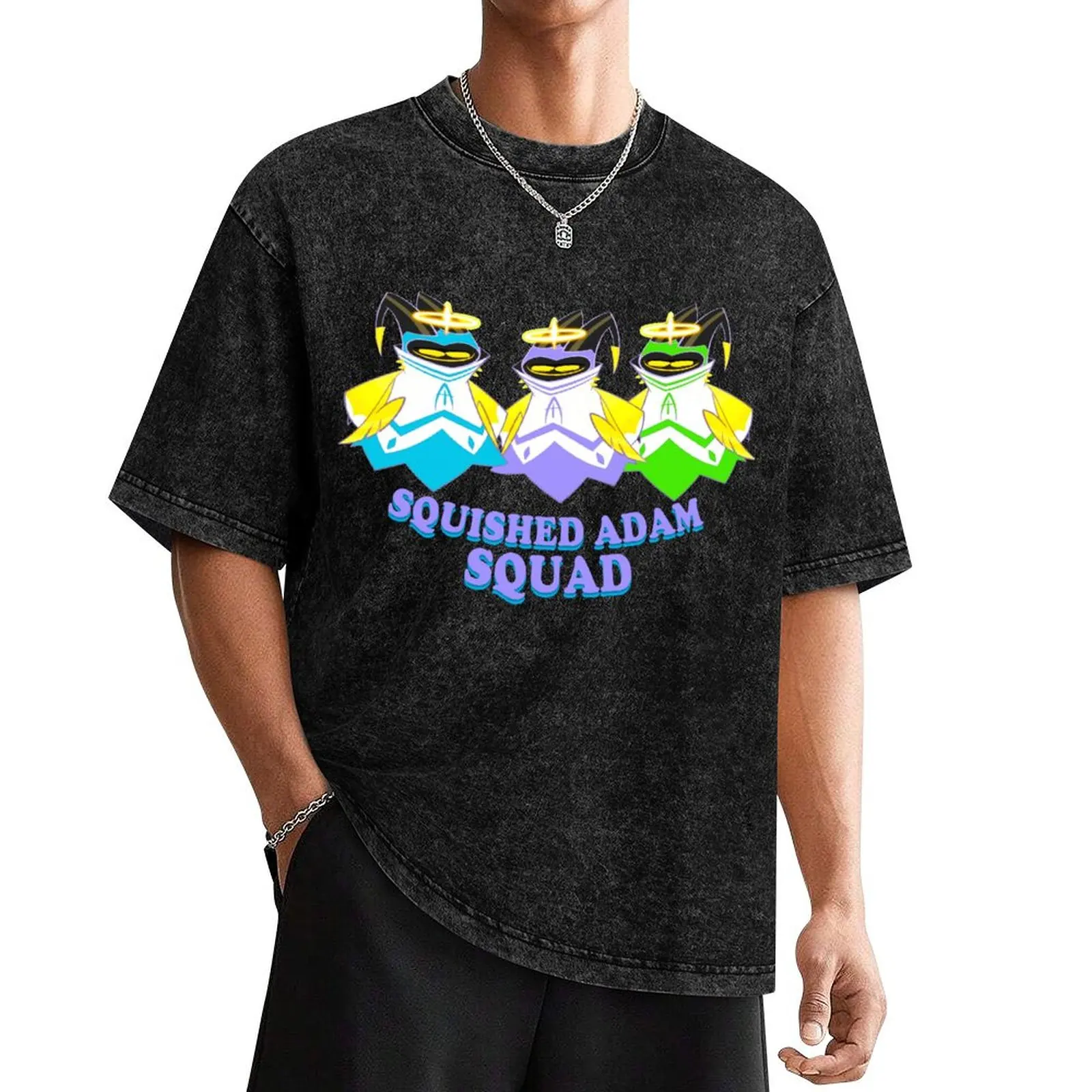 Squished Adam Squad T-Shirt graphic tee shirt oversize t-shirts man luxury designer cute clothes Men's clothing
Squished Adam Squad T-Shirt graphic tee shirt oversize t-shirts man luxury designer cute clothes Men's clothing