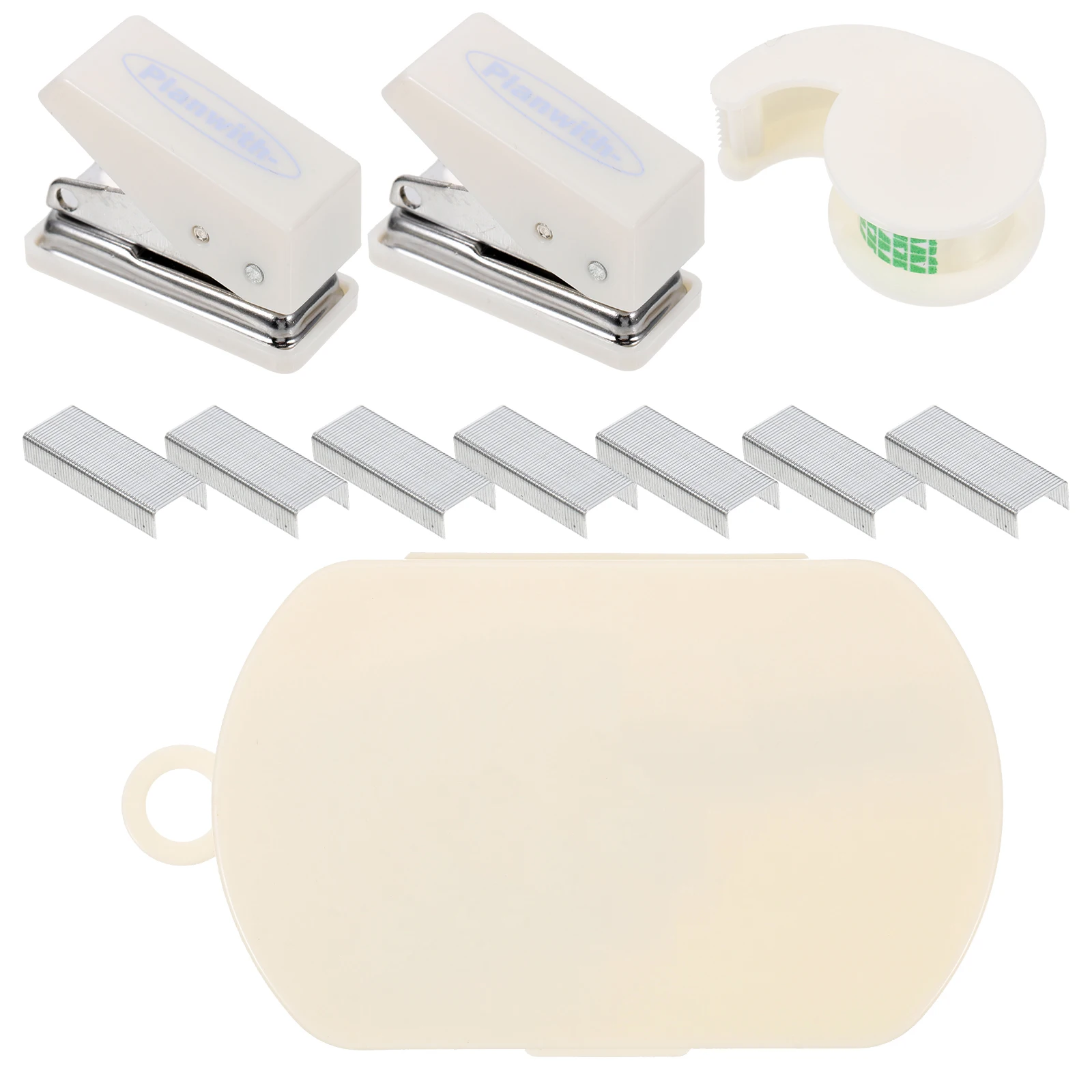 1 set Multi-Functional Hand Tool Kit Stapler Tape Dispenser Cutter For Scrapbooking School Office Supplies Kids Travel Box Set
1 set Multi-Functional Hand Tool Kit Stapler Tape Dispenser Cutter For Scrapbooking School Office Supplies Kids Travel Box Set
