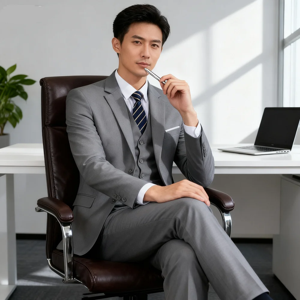 3 Piece Men's Terno Formal Suit with Regular Jacket Vest Pants for Wedding Party Casual Occasions
3 Piece Men's Terno Formal Suit with Regular Jacket Vest Pants for Wedding Party Casual Occasions