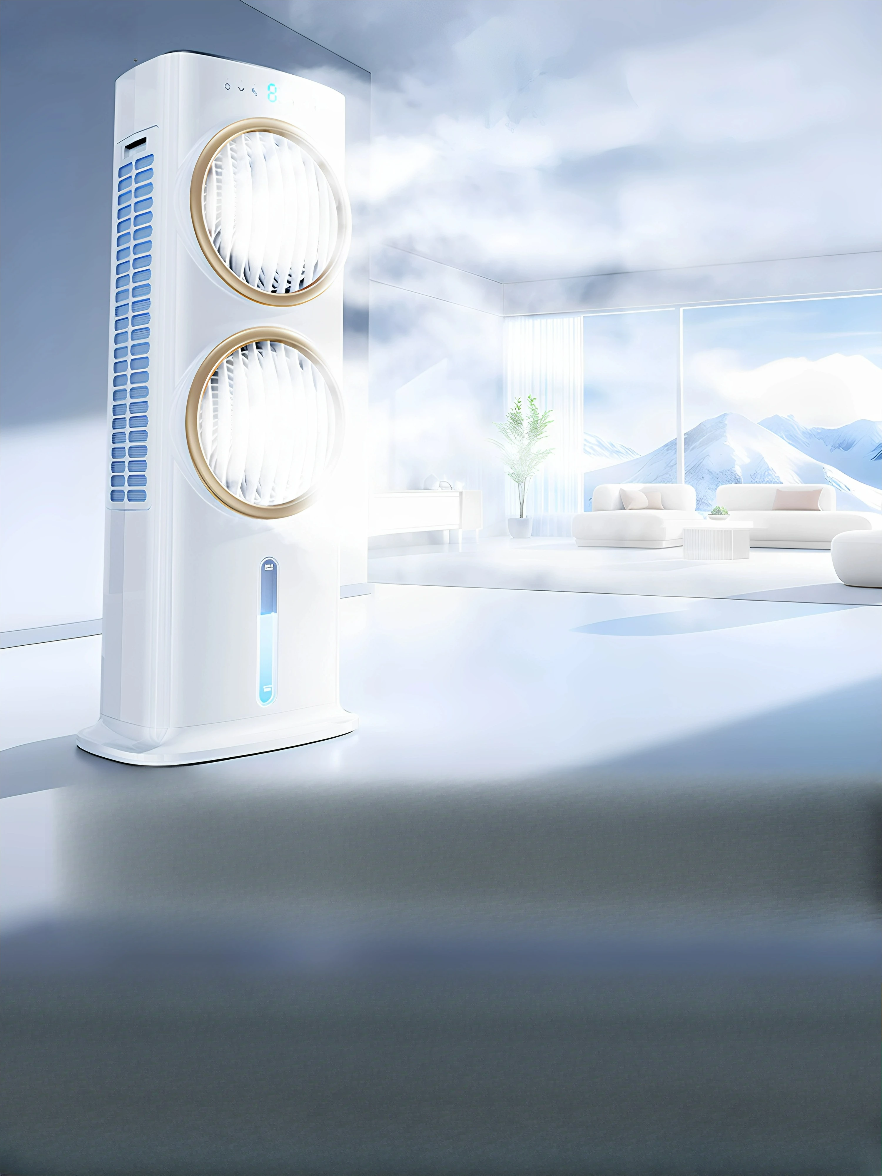 Customizable Air Conditioner Fan Refrigeration Tower Mobile Cooler Household Vertical Silent Floor Water-cooled Electric Fan
Customizable Air Conditioner Fan Refrigeration Tower Mobile Cooler Household Vertical Silent Floor Water-cooled Electric Fan