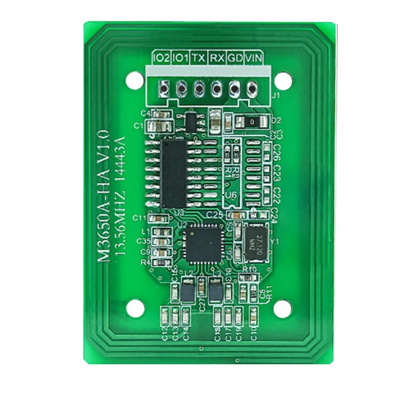 A39Q-M3650A-HA RFID-считыватель, писатель, 13,56 МГц, устройство считывания IC-карт UART TTL 3,3-5 В, устройство считывания RFID-меток F08 S50 S70, модуль считывания карт
A39Q-M3650A-HA RFID-считыватель, писатель, 13,56 МГц, устройство считывания IC-карт UART TTL 3,3-5 В, устройство считывания RFID-меток F08 S50 S70, модуль считывания карт