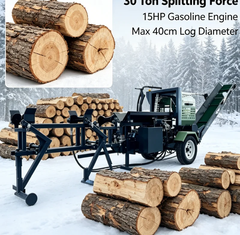 Customized 15T Skid Steer Firewood Processor Machine Engine Motor Powered Log Wood Conveyor Log Splitter Manual Feeding 1 Year
Customized 15T Skid Steer Firewood Processor Machine Engine Motor Powered Log Wood Conveyor Log Splitter Manual Feeding 1 Year