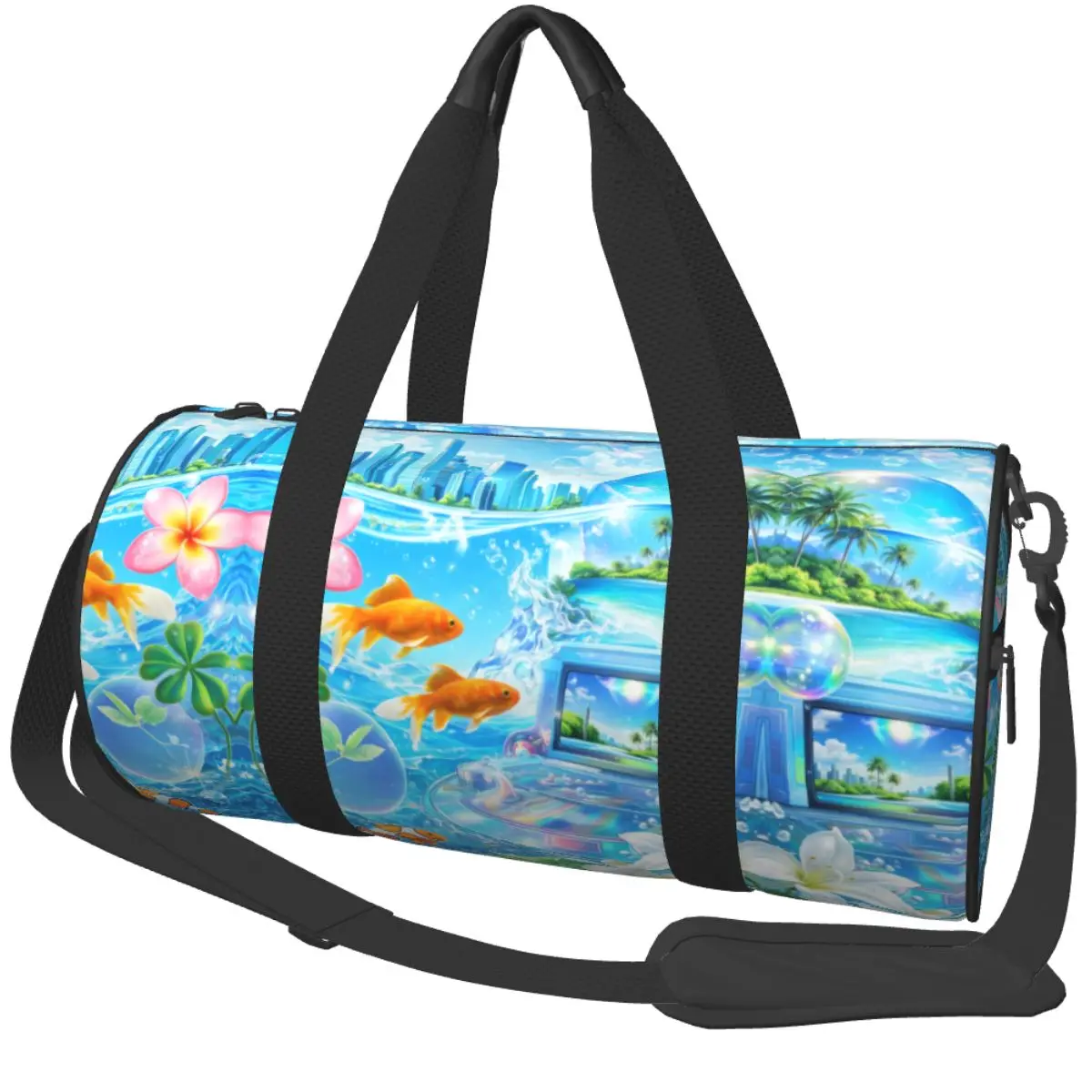 Frutiger Aero Gym Bag Oxford Sports Bags Large Capacity Travel Training Design Handbag Cute Fitness Bag For Couple
Frutiger Aero Gym Bag Oxford Sports Bags Large Capacity Travel Training Design Handbag Cute Fitness Bag For Couple