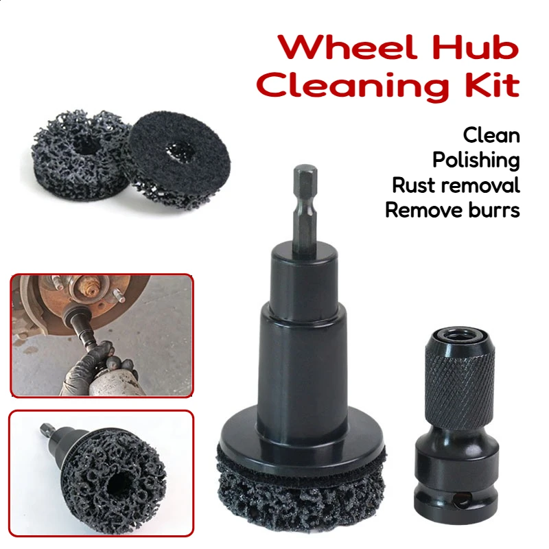 Wheel Hub Cleaning Kit Inner Rim Cleaner Tool Brake Hub Cleaning Kit Fits Power Drill 1/2" Impact Driven Wrenches Rust Removal
Wheel Hub Cleaning Kit Inner Rim Cleaner Tool Brake Hub Cleaning Kit Fits Power Drill 1/2" Impact Driven Wrenches Rust Removal