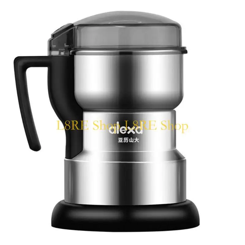 L8RE Stainless Steel High-power Coffee Bean Grinder Cereal Beans Spices Grinder
L8RE Stainless Steel High-power Coffee Bean Grinder Cereal Beans Spices Grinder