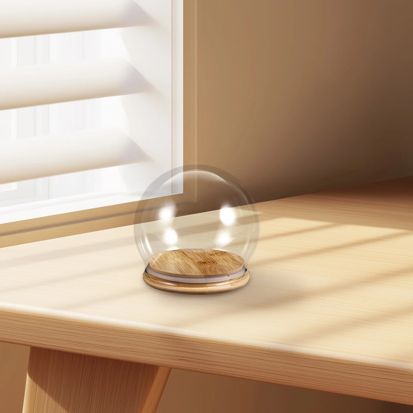 Eternal Flower Glass Cloche Display Dome Clear Round Glass Dome Wood Base Snow Globe Tabletop Bell Jar Display Case for Home
Eternal Flower Glass Cloche Display Dome Clear Round Glass Dome Wood Base Snow Globe Tabletop Bell Jar Display Case for Home