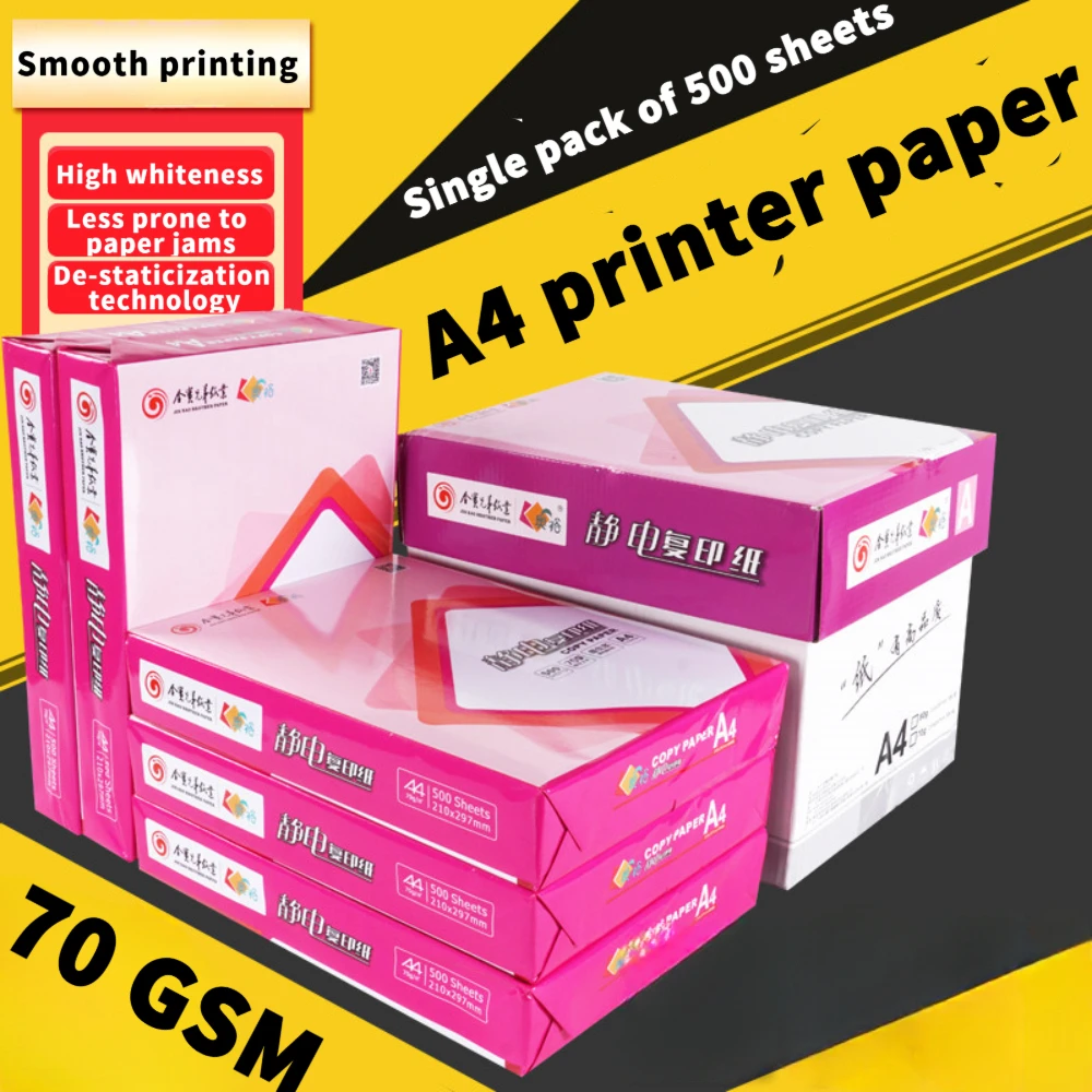 500 sheets/pack A4 70GMS office printing paper, copy paper, office paper, draft paper, sketch paper, school, office supplies
500 sheets/pack A4 70GMS office printing paper, copy paper, office paper, draft paper, sketch paper, school, office supplies