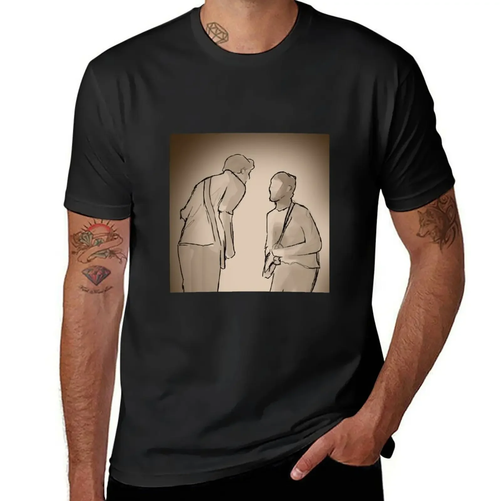 Wilbur Soot and James Marriott T-Shirt kawaii clothes new edition for a boy Blouse black t-shirts for men
Wilbur Soot and James Marriott T-Shirt kawaii clothes new edition for a boy Blouse black t-shirts for men