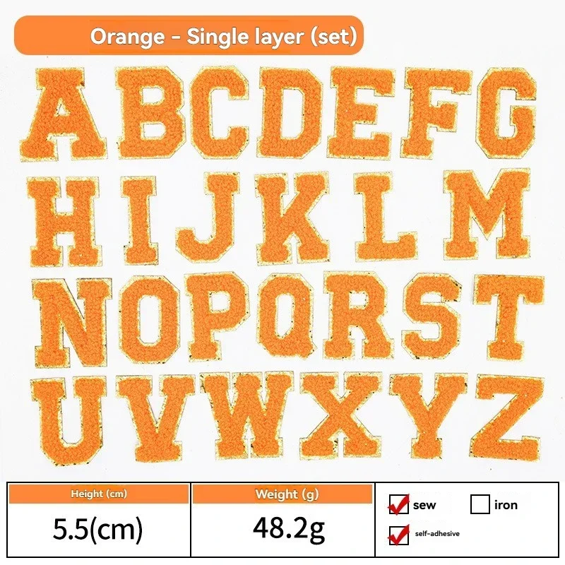 Lots of English Letter Self-adhesive Embroidery Cloth Sticker for Glitter Phnom Penh Chenille DIY Iroing Cloth Accessories
Lots of English Letter Self-adhesive Embroidery Cloth Sticker for Glitter Phnom Penh Chenille DIY Iroing Cloth Accessories