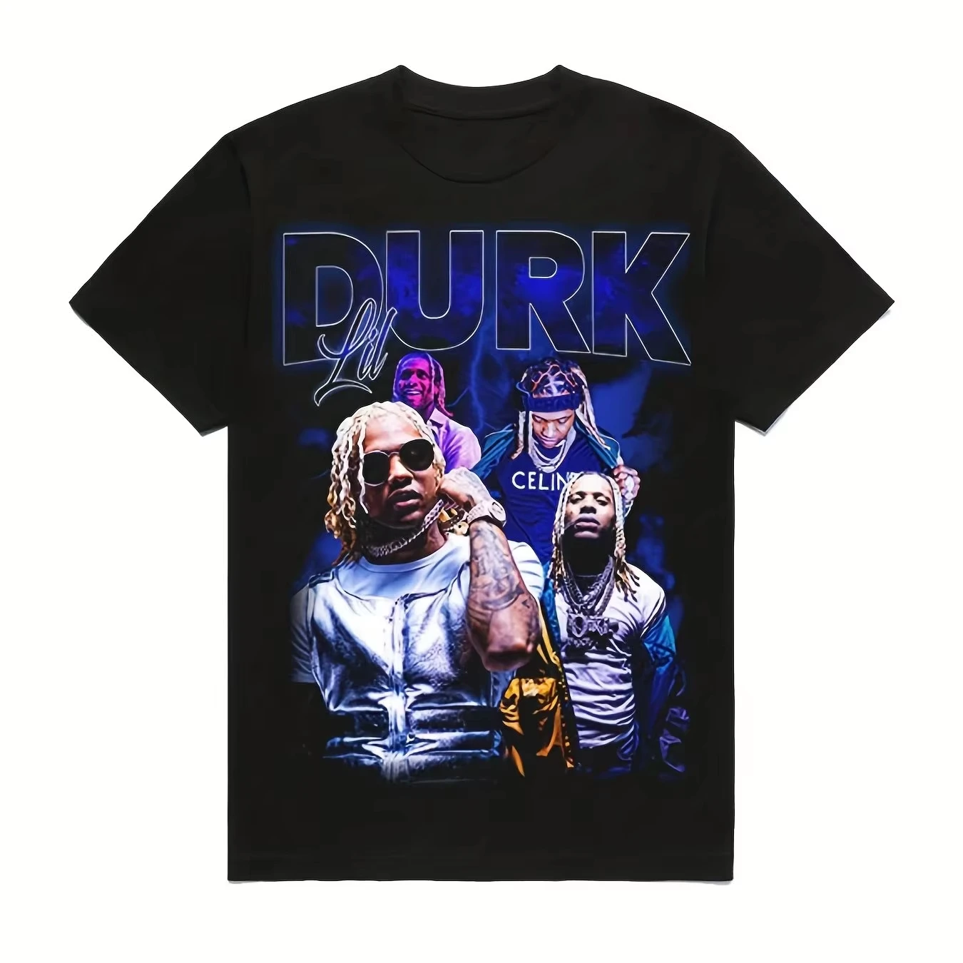 Lil Durk Men's Fashion Crew Neck Short Sleeve T-Shirt Casual Pattern T-Shirt Cotton Summer T-Shirt Streetwear
Lil Durk Men's Fashion Crew Neck Short Sleeve T-Shirt Casual Pattern T-Shirt Cotton Summer T-Shirt Streetwear