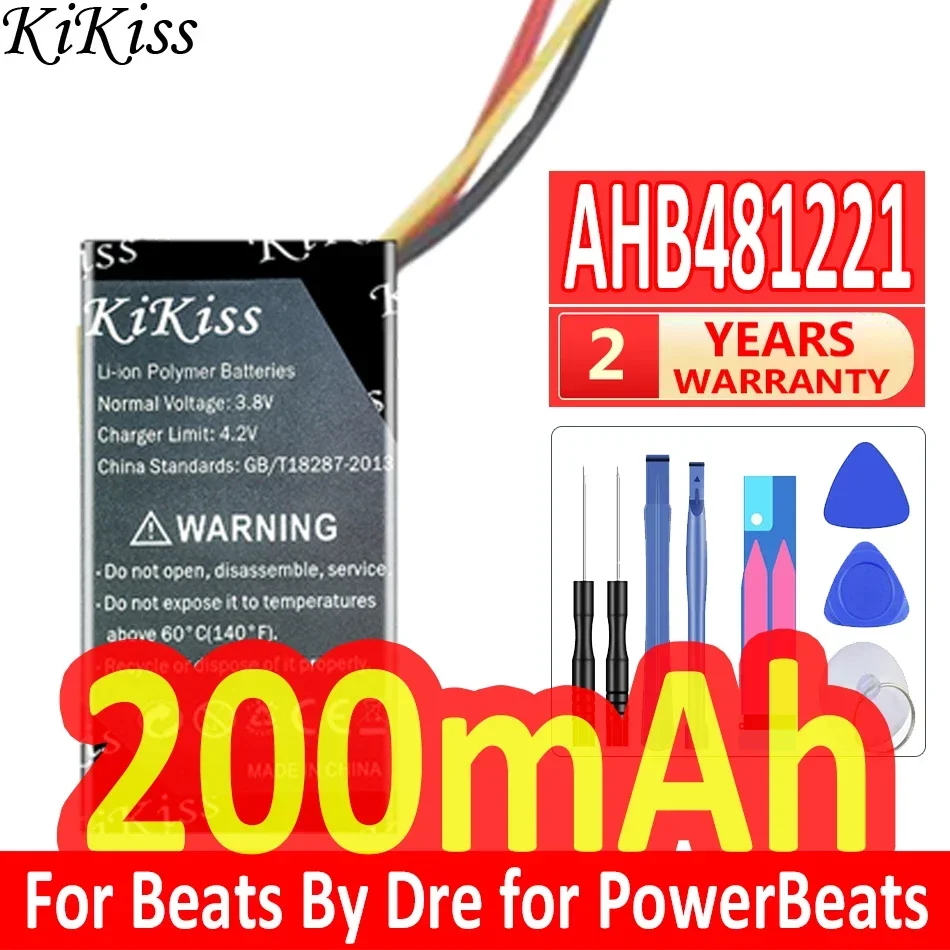 Компактный аккумулятор емкостью 200 мАч для беспроводной гарнитуры Beats By Dre для PowerBeats 2 3
Компактный аккумулятор емкостью 200 мАч для беспроводной гарнитуры Beats By Dre для PowerBeats 2 3