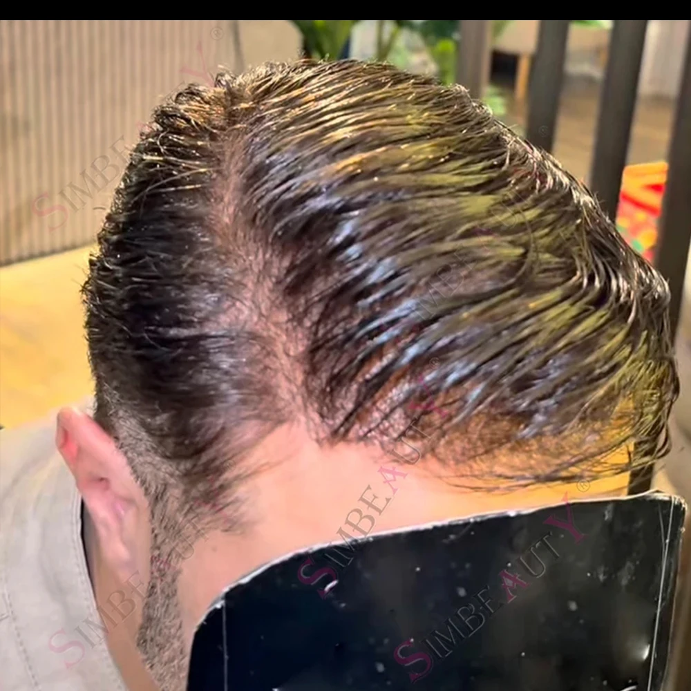 Light 80%Density Undetectable Men's Toupee 0.02mm Super Thin Skin 1b20 520# Grey Mans Wig Natural Hairline Capillary Prosthesis
Light 80%Density Undetectable Men's Toupee 0.02mm Super Thin Skin 1b20 520# Grey Mans Wig Natural Hairline Capillary Prosthesis