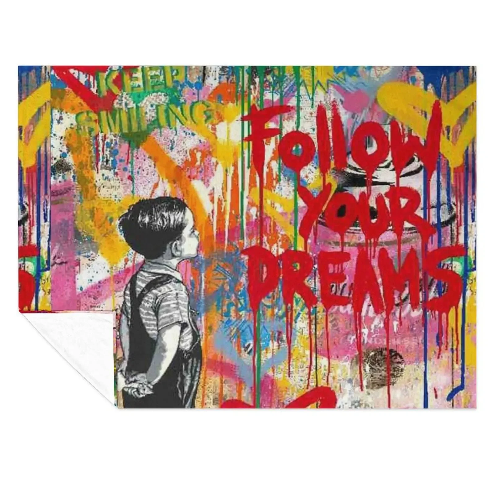 Follow Your Dreams Boy Street Art Collage Slogan Throw Blanket Heavy Sofa Quilt Blankets For Sofas Decoratives Blankets
Follow Your Dreams Boy Street Art Collage Slogan Throw Blanket Heavy Sofa Quilt Blankets For Sofas Decoratives Blankets