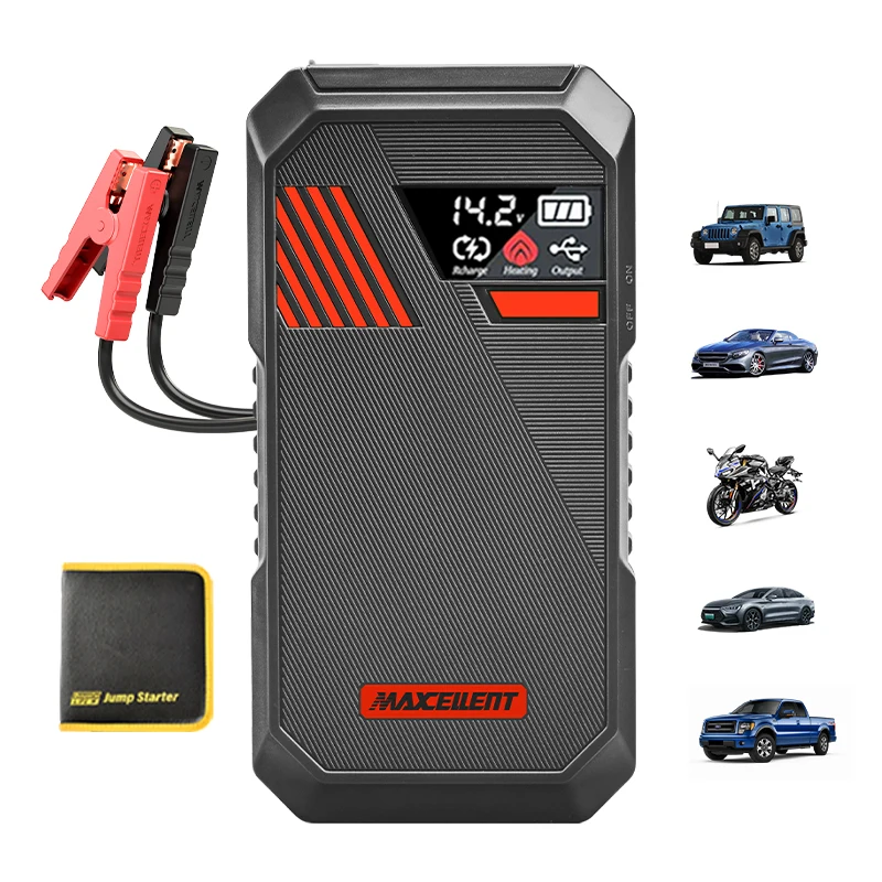 Maxcellent 3000A Jump Starter 12V Portable Car Battery Booster with Fast Charging & LED Light for Off Road Camping Vehicles
Maxcellent 3000A Jump Starter 12V Portable Car Battery Booster with Fast Charging & LED Light for Off Road Camping Vehicles
