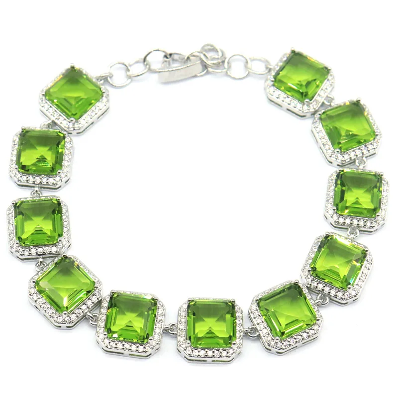 29g 925 Solid Sterling Silver Bracelet Customized Multi Color Rhodolite Garnet Citrine Kunzite Peridot Spinel Length 8-9in
29g 925 Solid Sterling Silver Bracelet Customized Multi Color Rhodolite Garnet Citrine Kunzite Peridot Spinel Length 8-9in