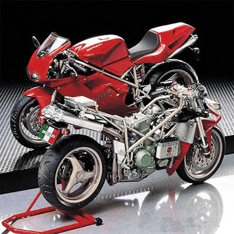Модель мотоцикла Tamiya Yge 1/12 Ducadi 916 Tamiya, модель мотоцикла, сборка, строительная коллекция, украшение, подарки для мальчиков
Модель мотоцикла Tamiya Yge 1/12 Ducadi 916 Tamiya, модель мотоцикла, сборка, строительная коллекция, украшение, подарки для мальчиков