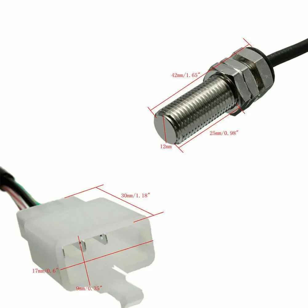 For Motorcycle Sensor Cable For Odometer 2 Magnets 3 Pin Connector 59 Inches Length For Speedometer And Tachometer
For Motorcycle Sensor Cable For Odometer 2 Magnets 3 Pin Connector 59 Inches Length For Speedometer And Tachometer