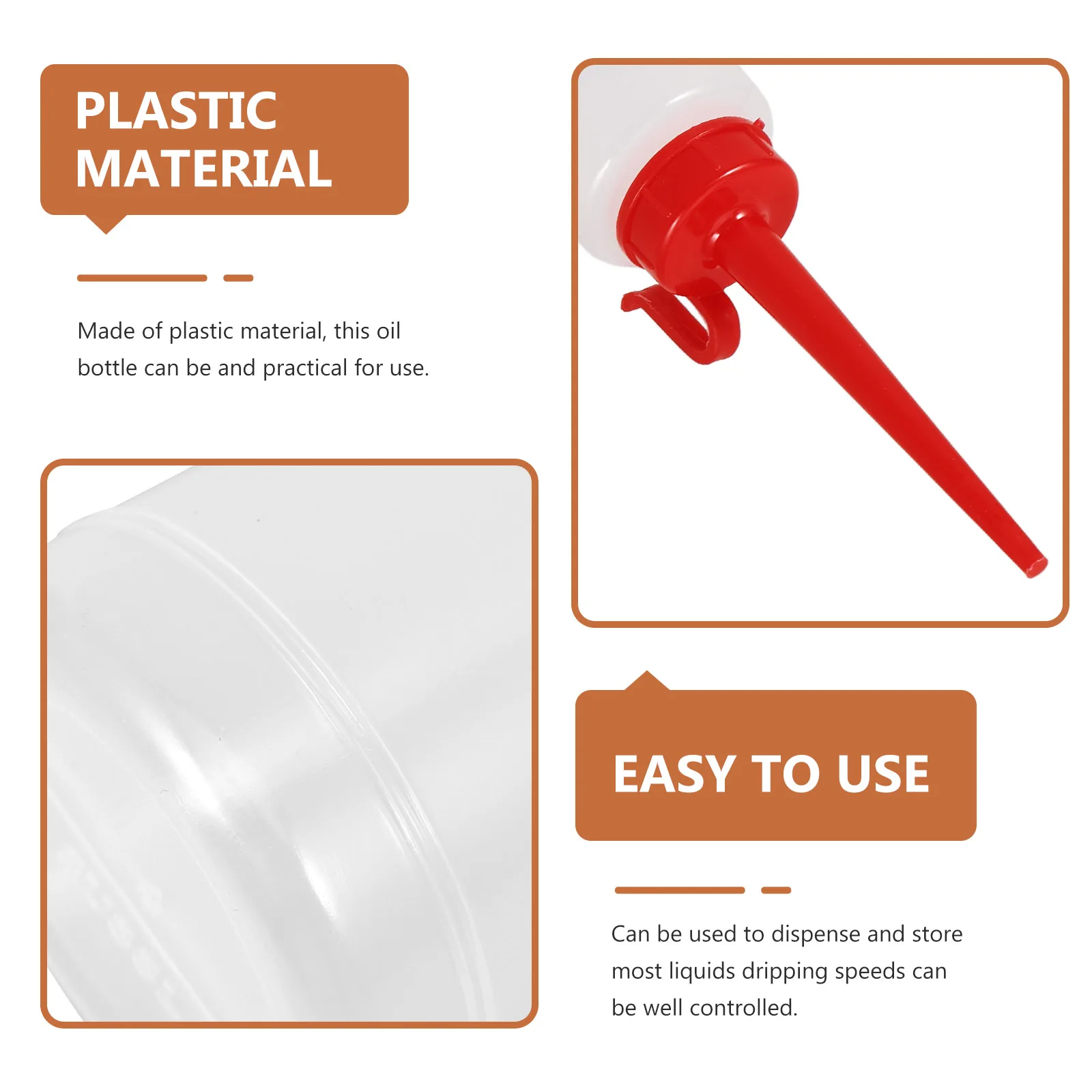 10pcs Plastic Oil Dispenser Bottles Durable Transparent Liquid Storage Container for Sewing Machine Refillable Squeeze Bottle
10pcs Plastic Oil Dispenser Bottles Durable Transparent Liquid Storage Container for Sewing Machine Refillable Squeeze Bottle