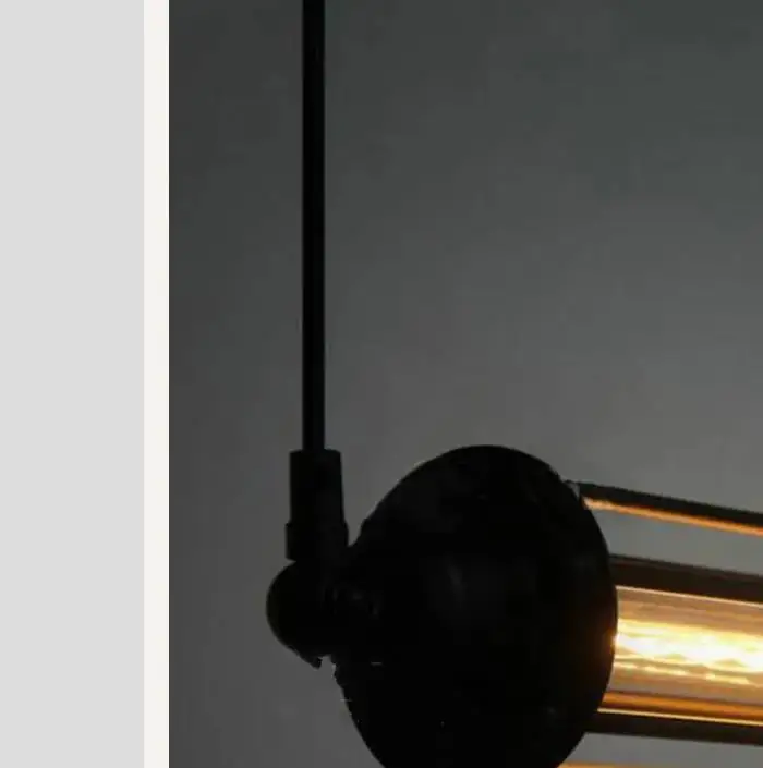 AC100-240V 44cm Retro Edison Chandeliers Pendant lamps Creative Country Restaurant aisle Bar punk Alcatraz luminarias lighting
AC100-240V 44cm Retro Edison Chandeliers Pendant lamps Creative Country Restaurant aisle Bar punk Alcatraz luminarias lighting