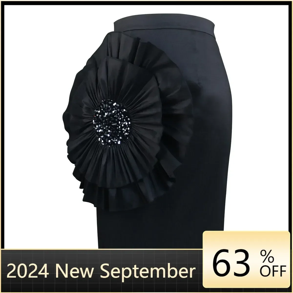 Customized Women Skirt Luxury Sequin Layered Flower Applique High Waist Fitted Skirt Elegant Trendy Night Out Special Occassion
Customized Women Skirt Luxury Sequin Layered Flower Applique High Waist Fitted Skirt Elegant Trendy Night Out Special Occassion