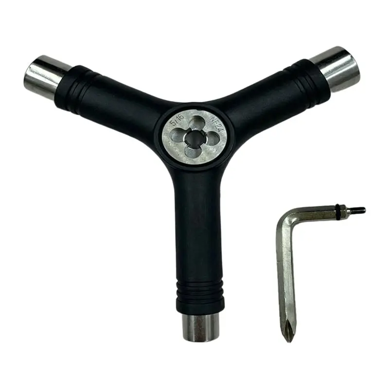 【SPECIAL】Multi-Function Skate Y-Tool, Portable Skateboard Wrench Tool With Allen Key Screwdriver For Skateboard Maintenance
【SPECIAL】Multi-Function Skate Y-Tool, Portable Skateboard Wrench Tool With Allen Key Screwdriver For Skateboard Maintenance