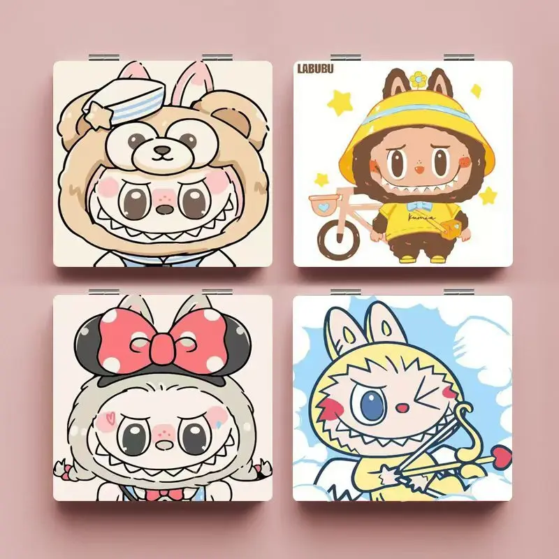 Labubu Mirror Cartoon Cute New Folding Mirror Portable Makeup Mirror Double-Sided Printing Cartoon Small Mirror Girl Gift
Labubu Mirror Cartoon Cute New Folding Mirror Portable Makeup Mirror Double-Sided Printing Cartoon Small Mirror Girl Gift
