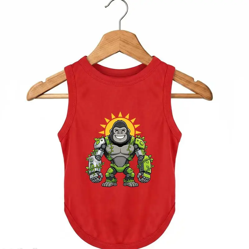 Summer Pet Vest Fun Ape Print Cool Breathable
Summer Pet Vest Fun Ape Print Cool Breathable