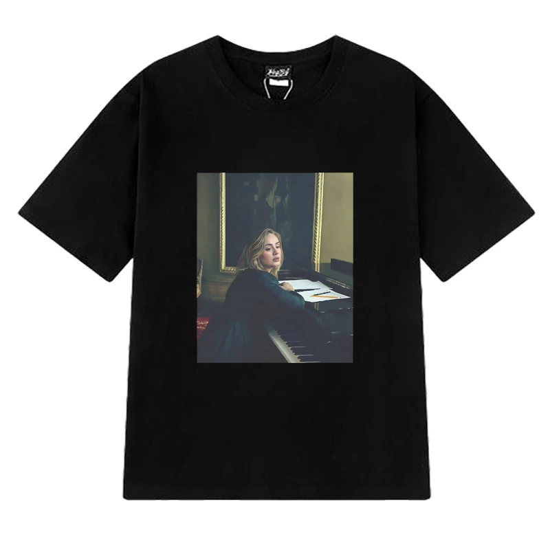 Hot sale Adele music Concert Graphic T shirt 2024 Men Women vintage Casual short sleeve T-shirts Unisex black 100% Cotton Tops
Hot sale Adele music Concert Graphic T shirt 2024 Men Women vintage Casual short sleeve T-shirts Unisex black 100% Cotton Tops