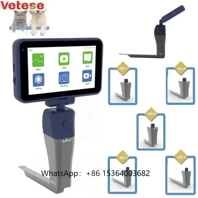Pet Hospital Medical Touchscreen Video Laryngoscope 4.5-inch Veterinary Equipment
Pet Hospital Medical Touchscreen Video Laryngoscope 4.5-inch Veterinary Equipment