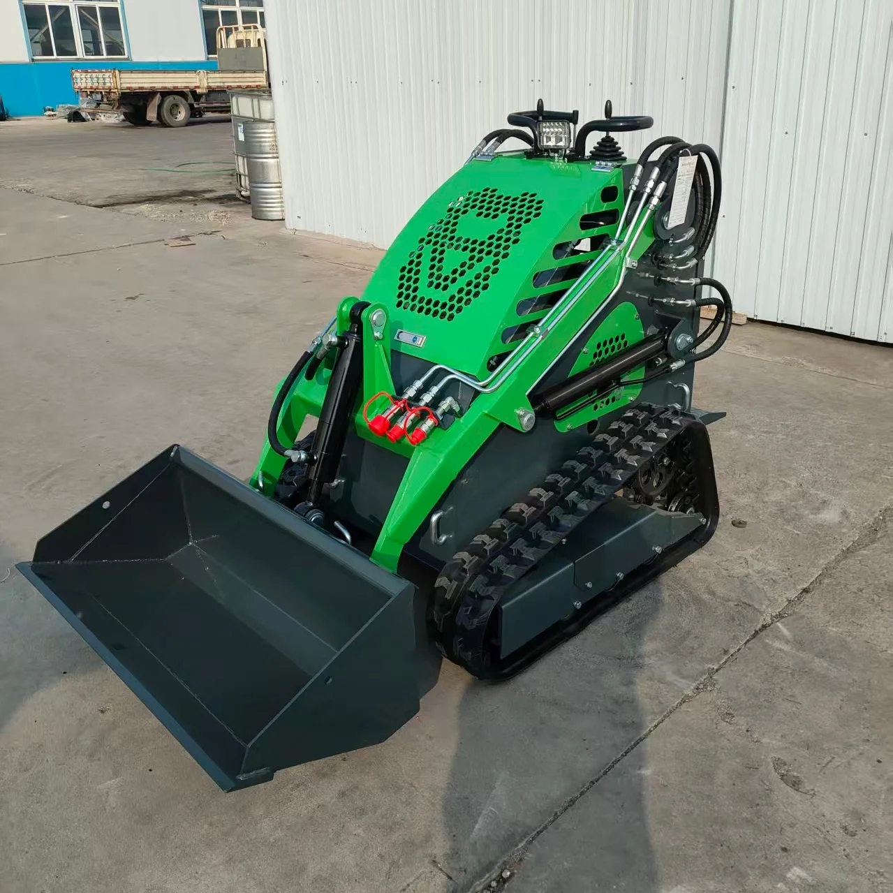 China Suppliers Mini Crawler Skid Steer Loader Rubber Track Diesel CE Approved Low Price
China Suppliers Mini Crawler Skid Steer Loader Rubber Track Diesel CE Approved Low Price