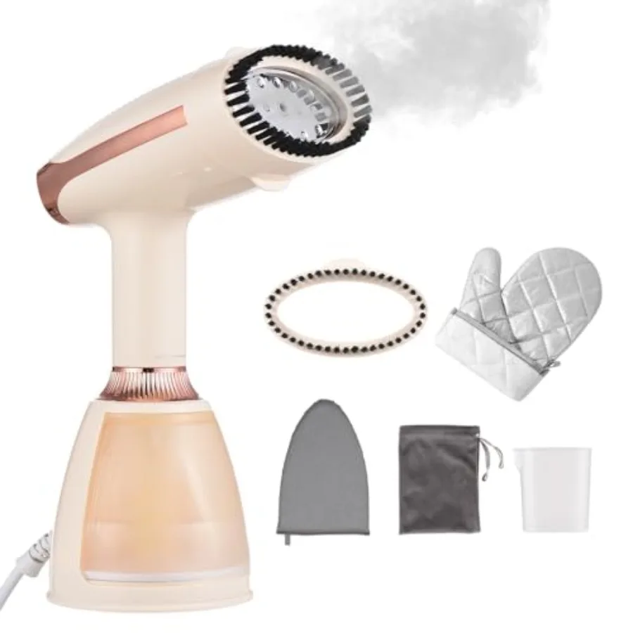 Handheld Steamer for Clothes 1500W 20s Heatup Fabric Wrinkles Remover Portable Handheld Garment Steamer with Removable Water Ta
Handheld Steamer for Clothes 1500W 20s Heatup Fabric Wrinkles Remover Portable Handheld Garment Steamer with Removable Water Ta