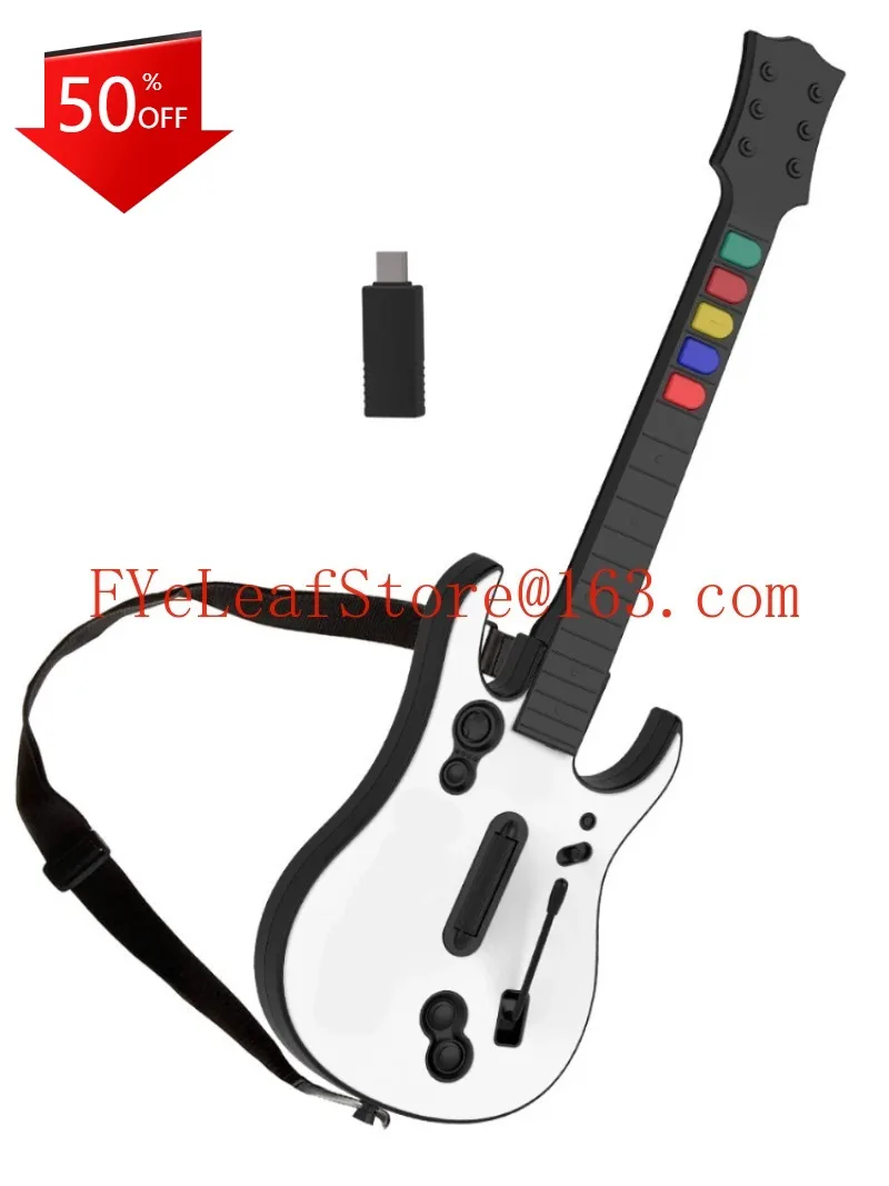 Беспроводной игровой контроллер Guitar Hero, гитара Hero Rock band 2,4G, пульт дистанционного управления для гитары, консоль, геймпад 5 клавиш для ПК, PS3, ПК
Беспроводной игровой контроллер Guitar Hero, гитара Hero Rock band 2,4G, пульт дистанционного управления для гитары, консоль, геймпад 5 клавиш для ПК, PS3, ПК