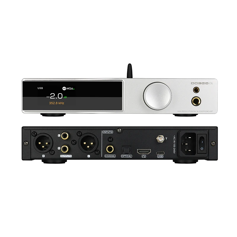 SMSL DO300EX Audio Decoder & Headphone Amplifier with AK4191 + AK4499EX, MQA - CD DAC Bluetooth 5.1 Digital Headphone Power AMP
SMSL DO300EX Audio Decoder & Headphone Amplifier with AK4191 + AK4499EX, MQA - CD DAC Bluetooth 5.1 Digital Headphone Power AMP