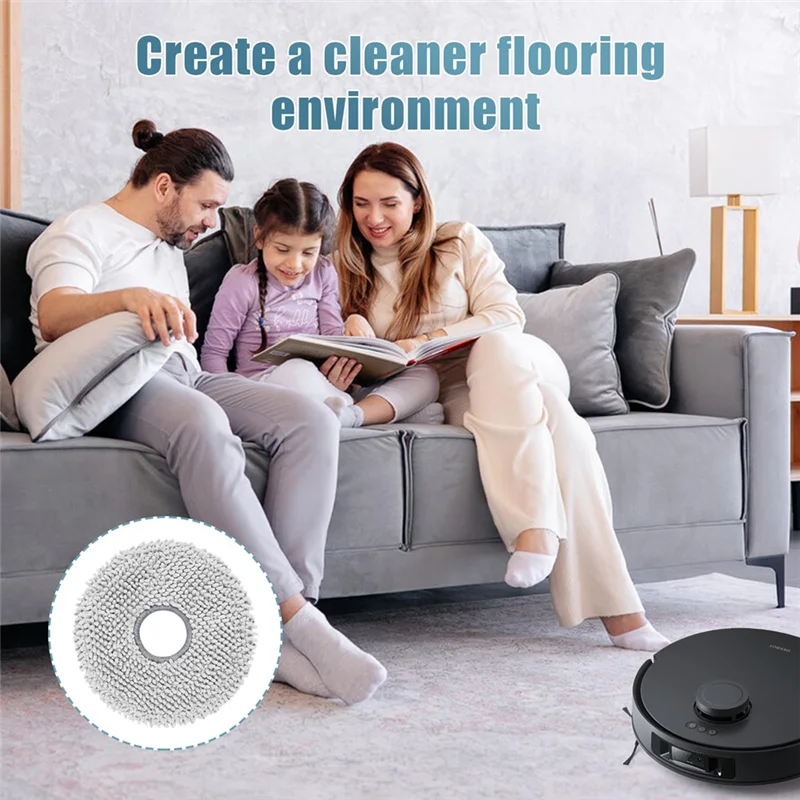 AC39-Wipes For Ecovacs Deebot T30 Pro Omni, T30S Pro, X5, X2,T50 Omni, T50 Pro,Robot Vacuum Cleaner,Reusable Replacement Mop
AC39-Wipes For Ecovacs Deebot T30 Pro Omni, T30S Pro, X5, X2,T50 Omni, T50 Pro,Robot Vacuum Cleaner,Reusable Replacement Mop