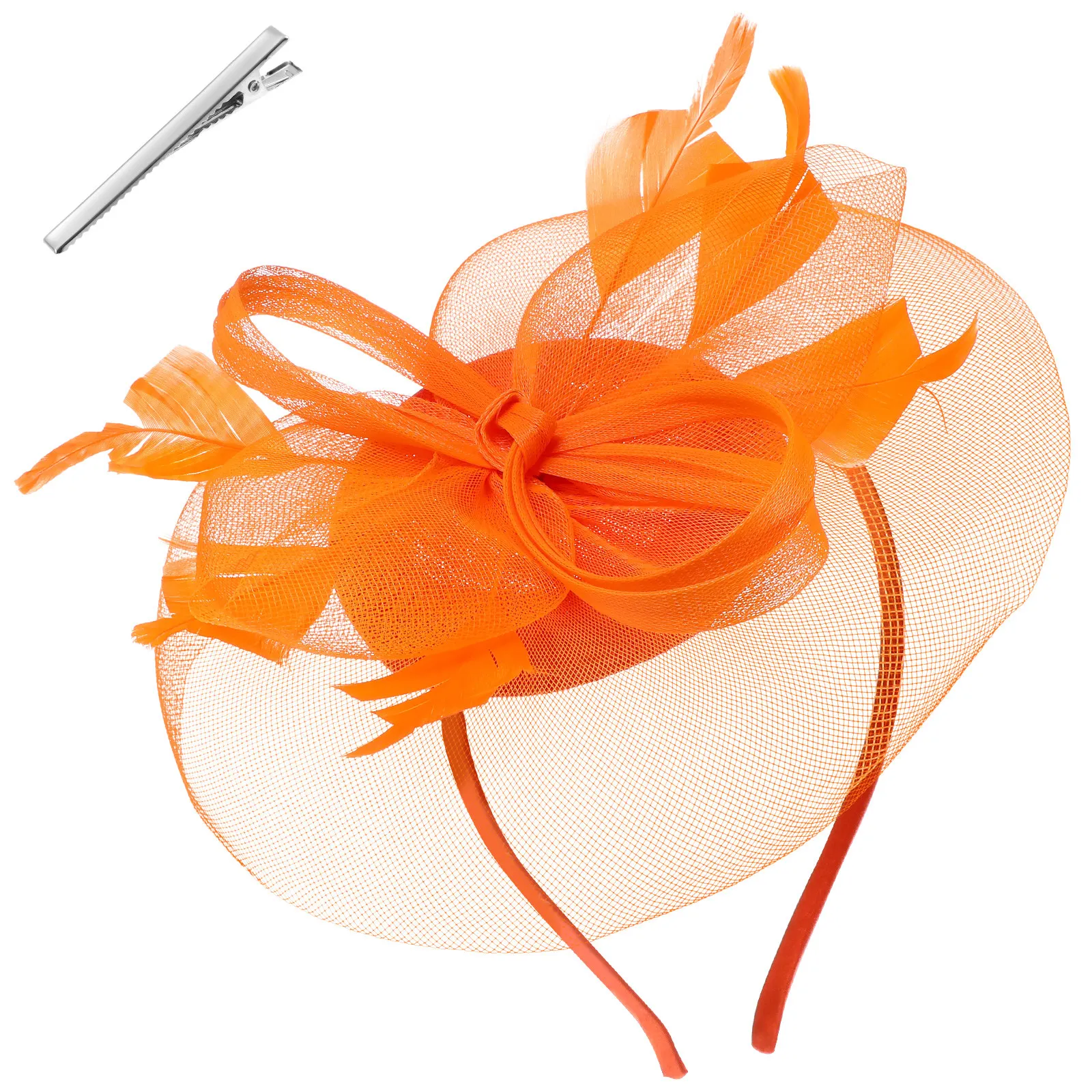 Flower Fascinator Headband Elegant Gauze Wedding Tea Party Banquet Women Hair Decor Lightweight Comfortable
Flower Fascinator Headband Elegant Gauze Wedding Tea Party Banquet Women Hair Decor Lightweight Comfortable