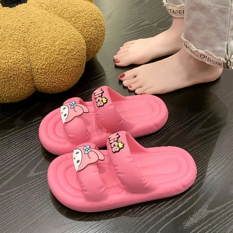 Kawaii Sanrio My Melody Fashion Women's Slippers Soft Sole Comfortable Anime Summer Sandals New Cute Cartoon Beach Slipper Gifts
Kawaii Sanrio My Melody Fashion Women's Slippers Soft Sole Comfortable Anime Summer Sandals New Cute Cartoon Beach Slipper Gifts