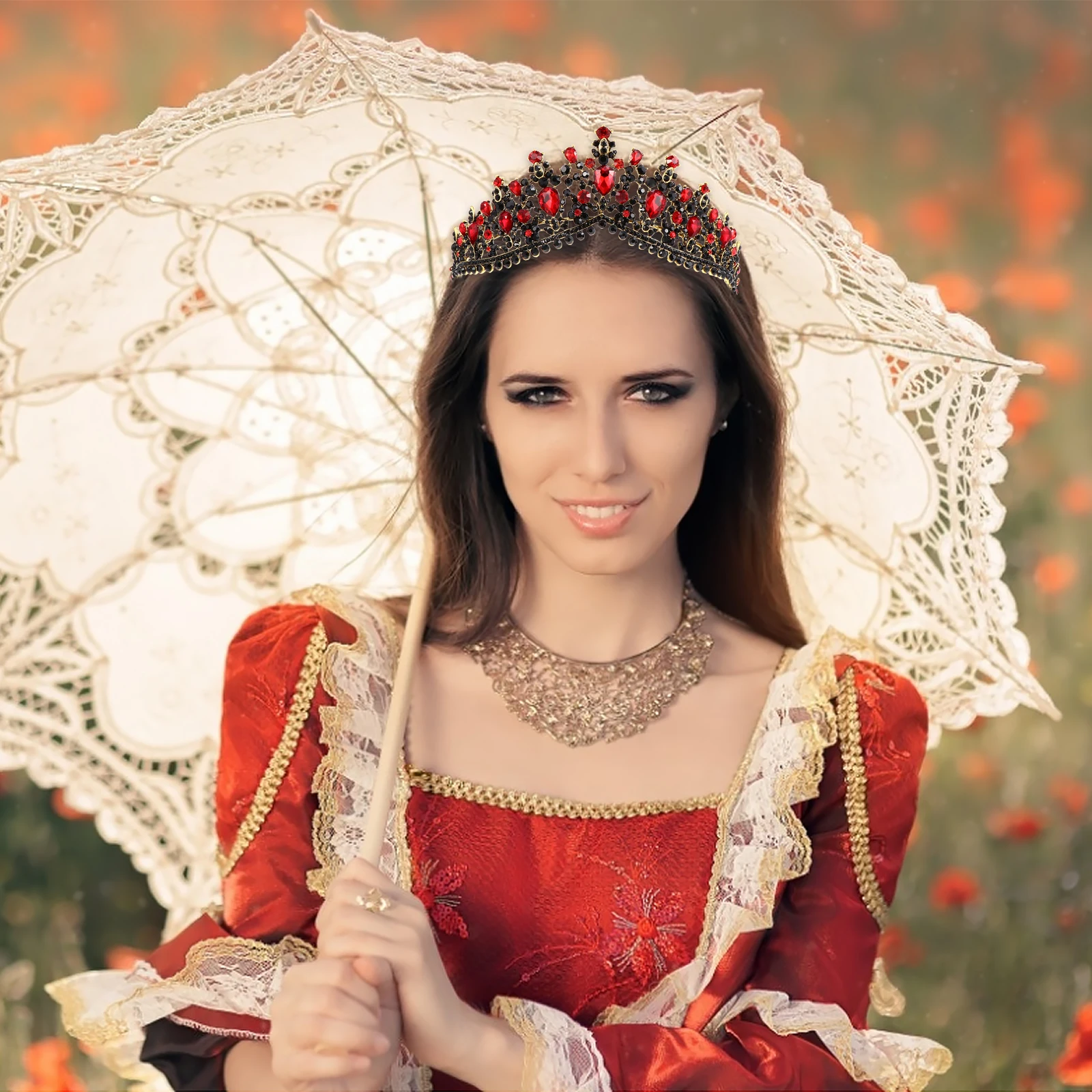 Изысканная свадебная корона в стиле барокко с кристаллами, уникальный и необычный головной убор для невесты, мгновенно привлекающий внимание декор для прически
Изысканная свадебная корона в стиле барокко с кристаллами, уникальный и необычный головной убор для невесты, мгновенно привлекающий внимание декор для прически