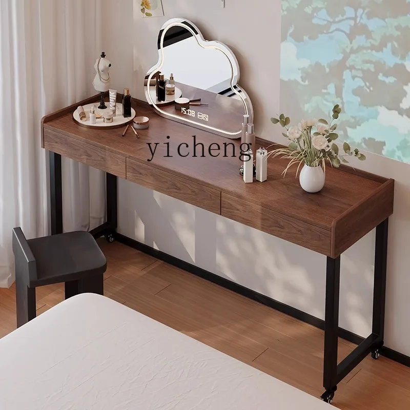ZK Lazy Bedside Table Bedroom Bedside End Long Table Dressing Double Computer Desk Solid Wood
ZK Lazy Bedside Table Bedroom Bedside End Long Table Dressing Double Computer Desk Solid Wood